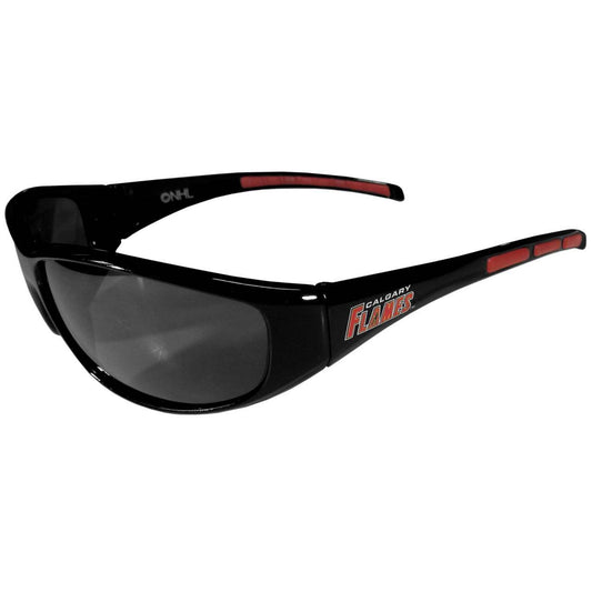 Calgary Flames Wrap Style Sunglasses With UV Protection - ToylandEU