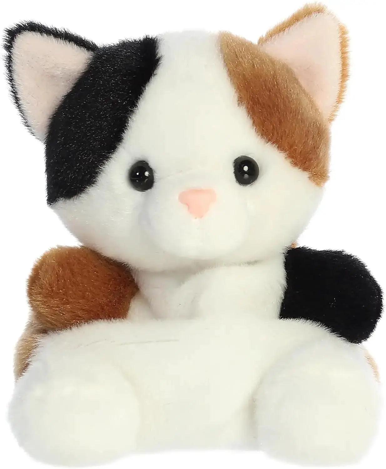  Calico Cat Plush Toy 5 Inch Palm Sized Collectible -  ToylandEU™