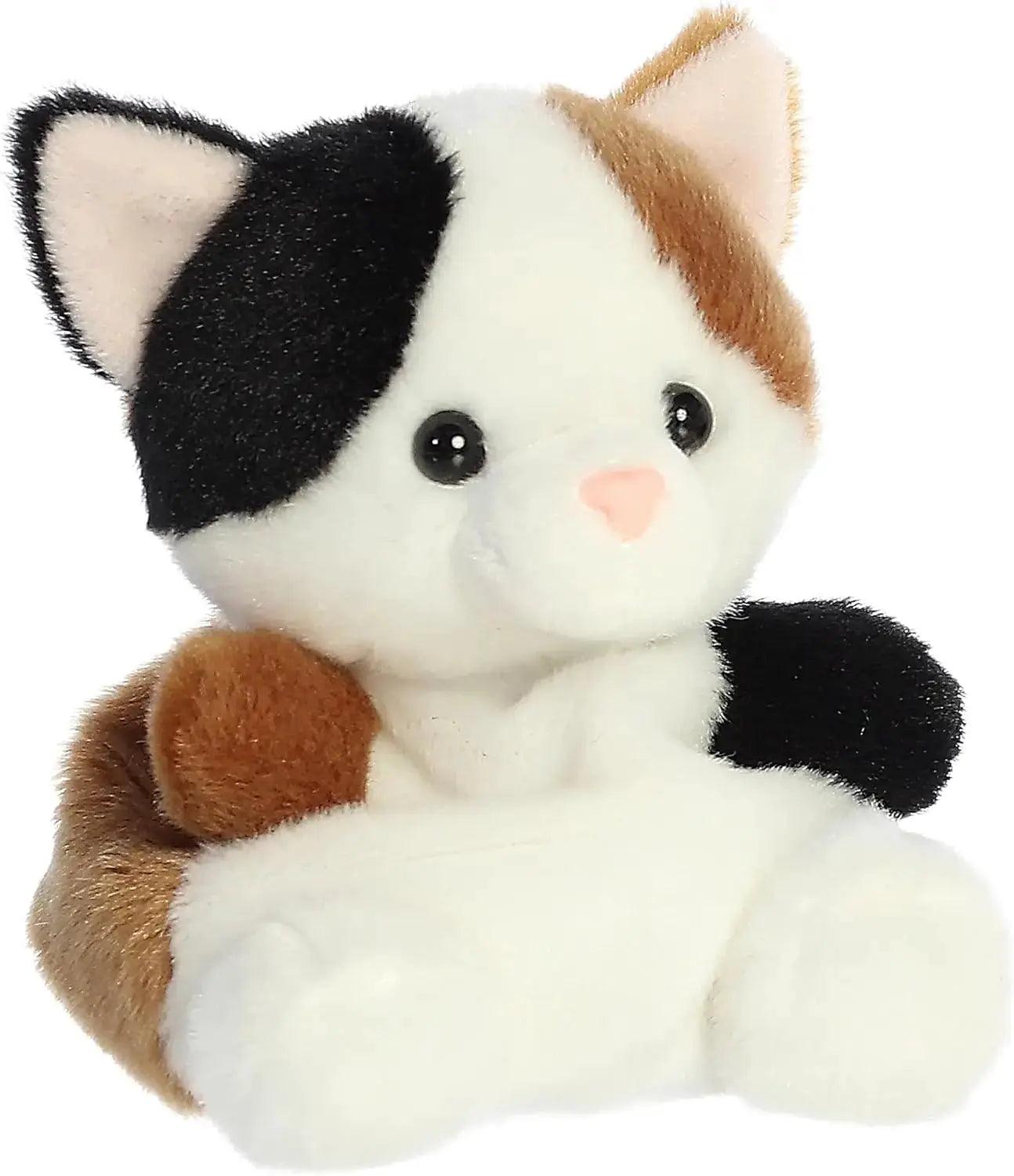  Calico Cat Plush Toy 5 Inch Palm Sized Collectible -  ToylandEU™