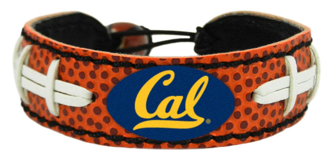 California Golden Bears Leather Bracelet With Ceramic Bead - ToylandEU