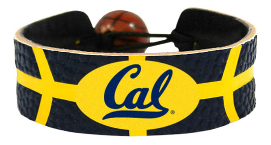 California Golden Bears Leather Bracelet With Ceramic Bead - ToylandEU