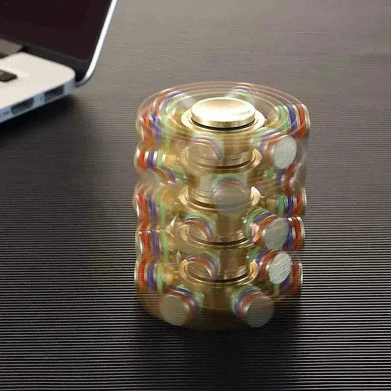  Calm Fidget Spinner Metal Gyro Two Bearing Toyland EU -  ToylandEU™
