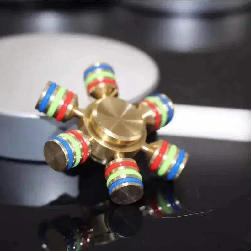  Calm Fidget Spinner Metal Gyro Two Bearing Toyland EU -  ToylandEU™