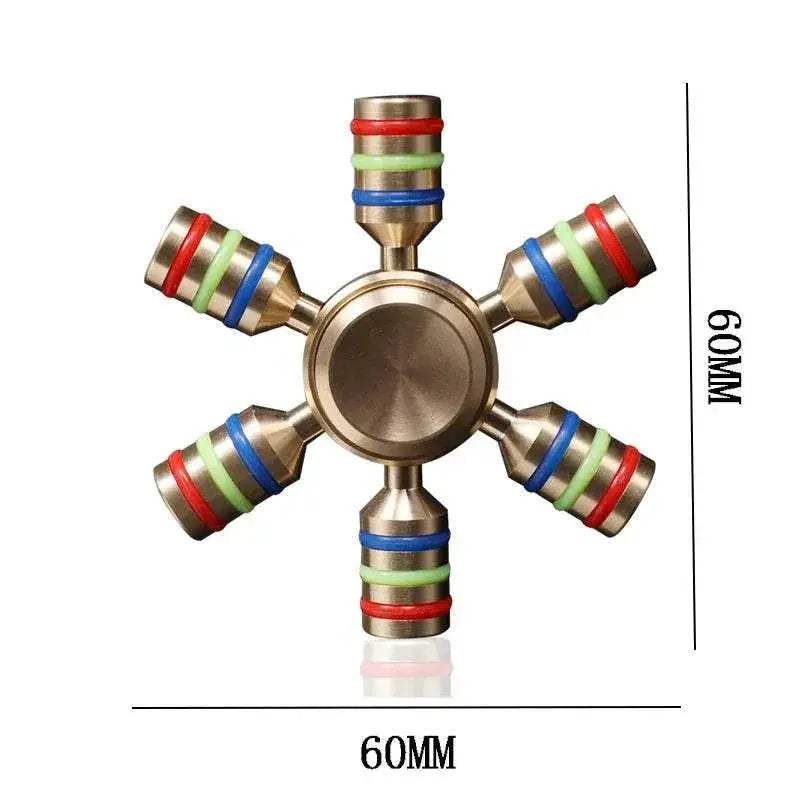  Calm Fidget Spinner Metal Gyro Two Bearing Toyland EU -  ToylandEU™