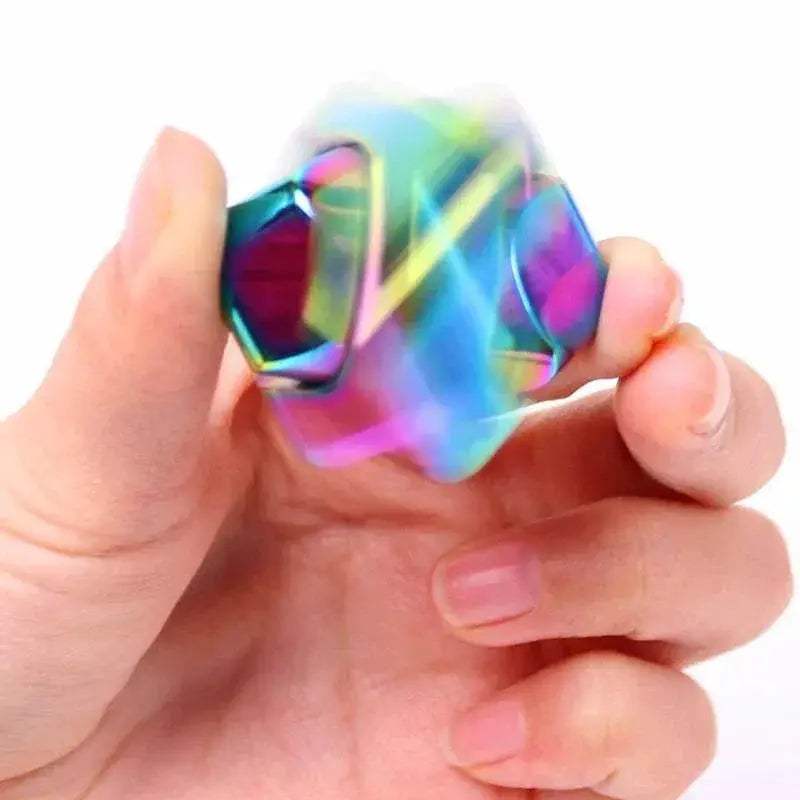  Calm Fidget Spinner Metal Square Relief Toyland EU -  ToylandEU™