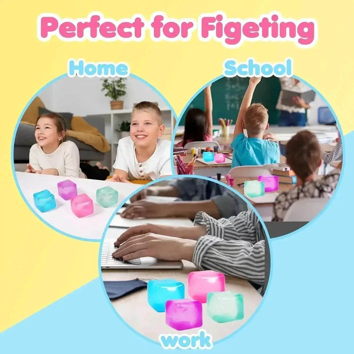  Calming 2in1 Stress Relief Toy Cube Toyland EU -  ToylandEU™