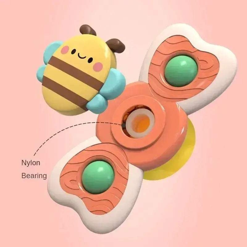 Calming Bath Toy Spinner With Gentle Rattle For Kids - ToylandEU