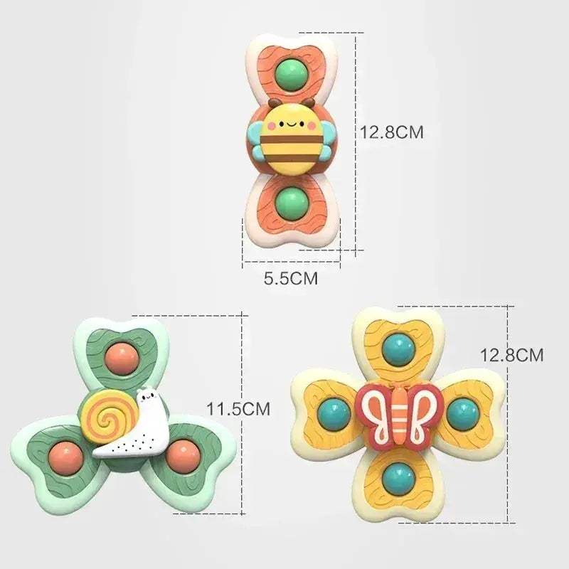 Calming Bath Toy Spinner With Gentle Rattle For Kids - ToylandEU