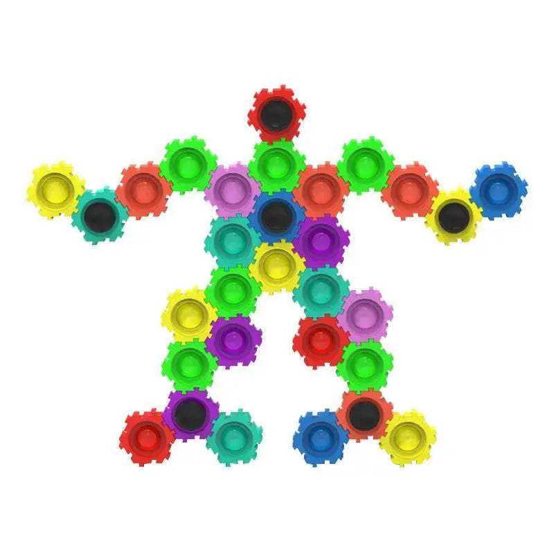  Calming Fidget Spinner Bubble Pop Blocks Toyland EU -  ToylandEU™