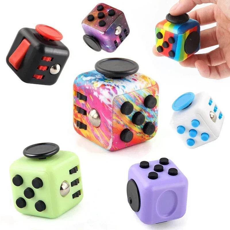 Calming Fidget Toy Dual Spinner Cube For Autism And ADHD - ToylandEU
