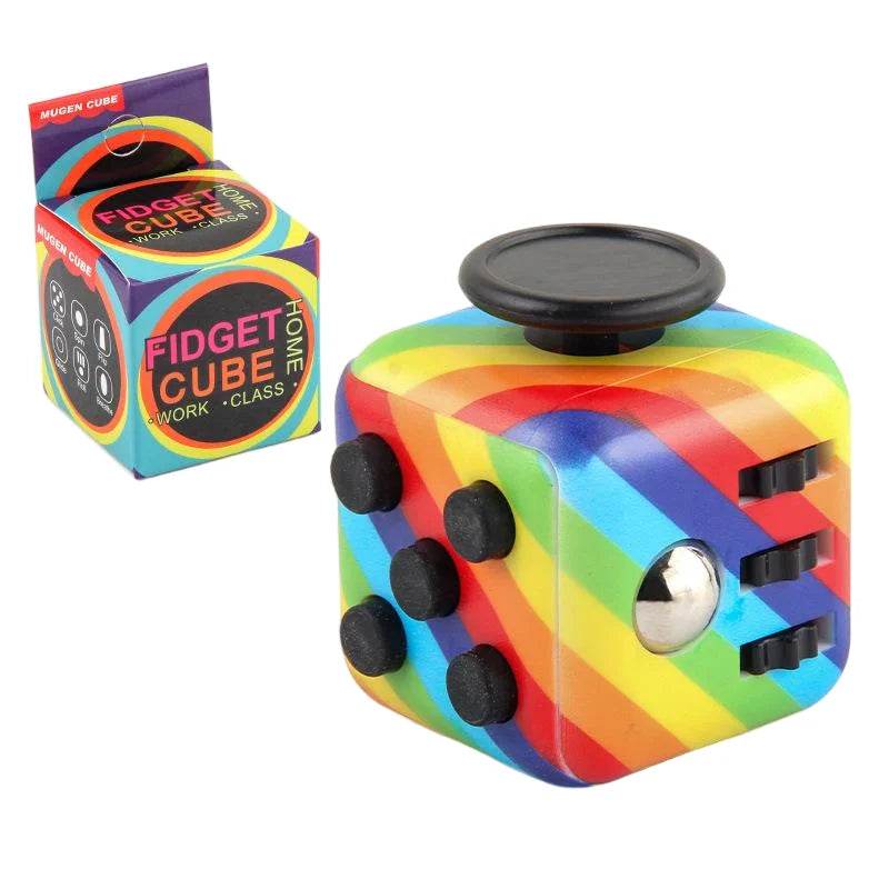 Calming Fidget Toy Dual Spinner Cube For Autism And ADHD - ToylandEU