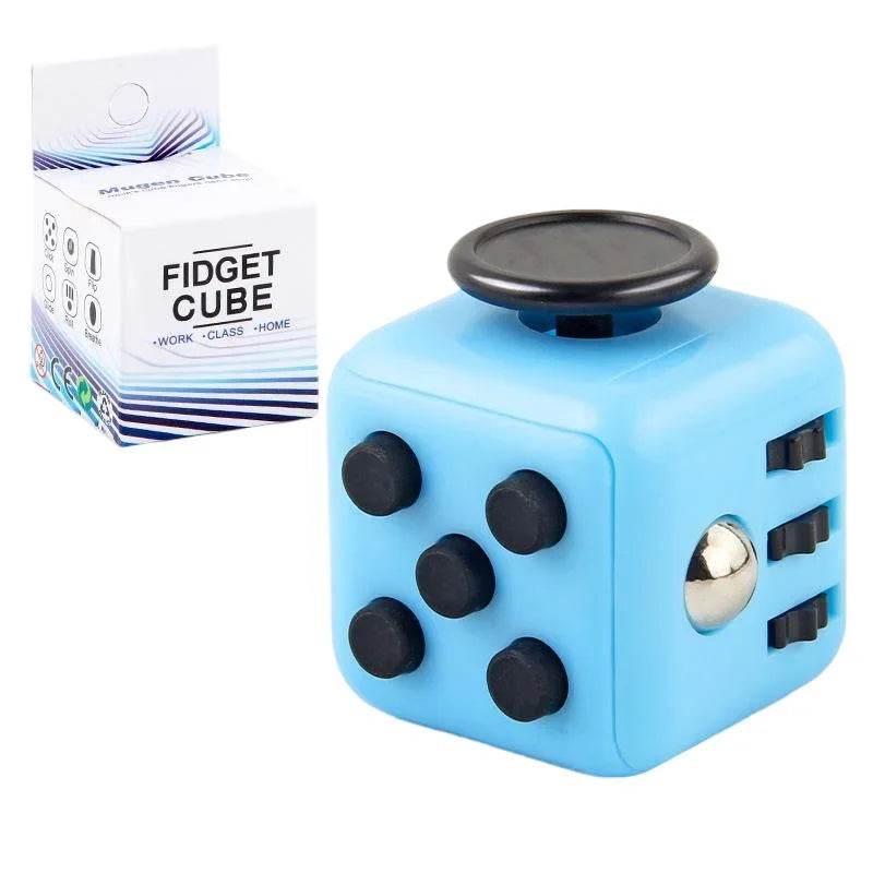 Calming Fidget Toy Dual Spinner Cube For Autism And ADHD - ToylandEU