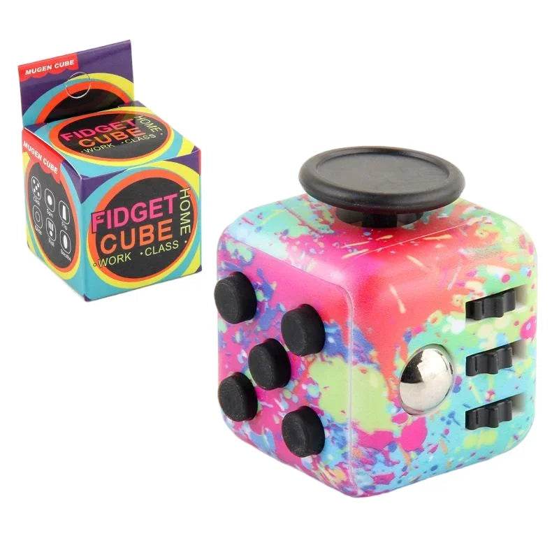 Calming Fidget Toy Dual Spinner Cube For Autism And ADHD - ToylandEU