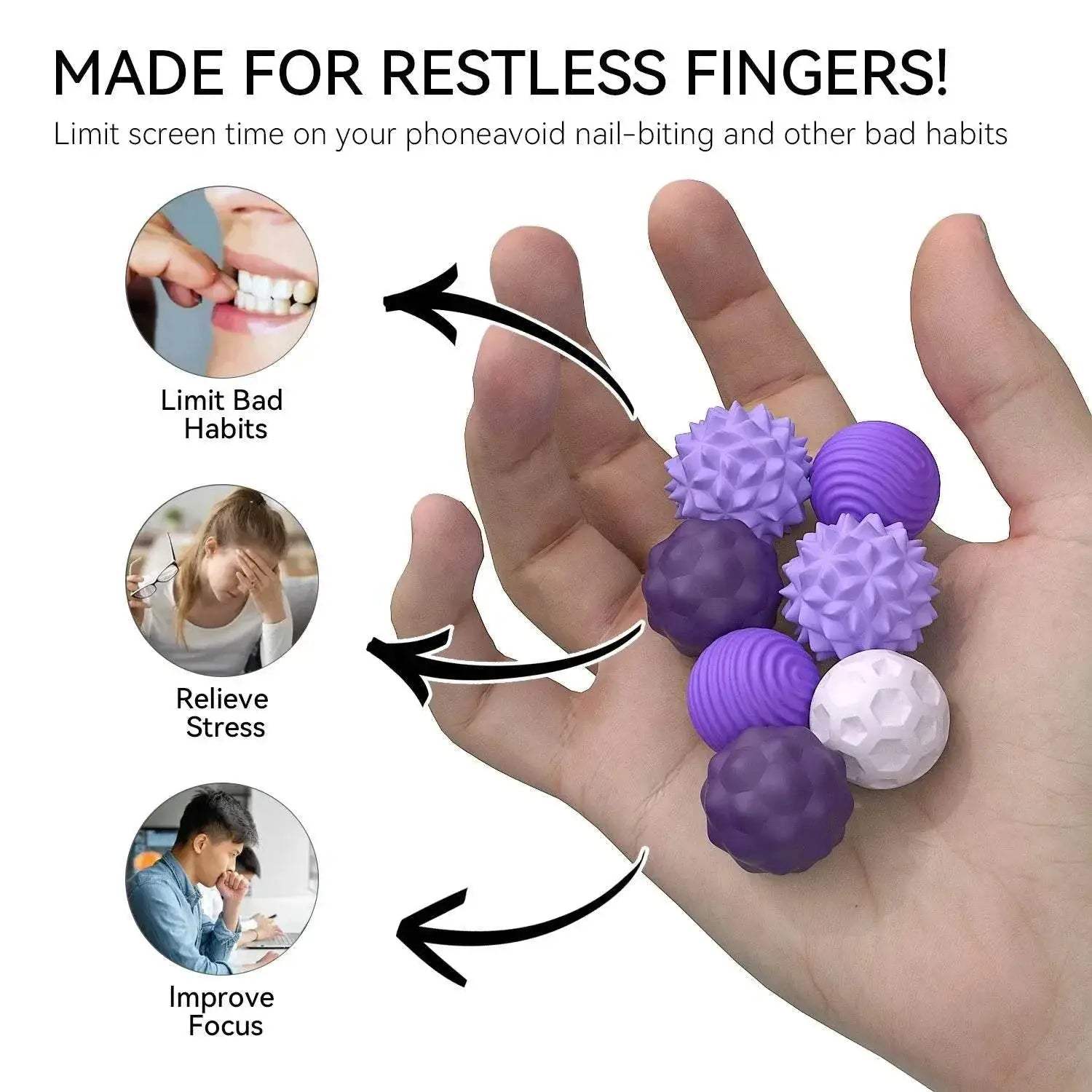  Calming Fidget Toy Magnetic Roller Toyland EU -  ToylandEU™