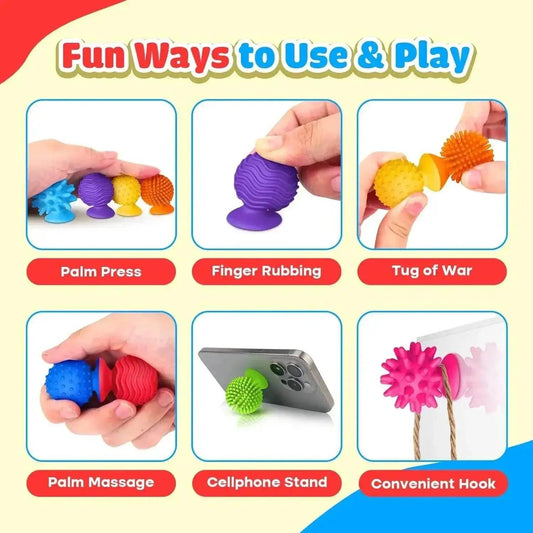  Calming Fidget Toys 8Piece Textured Cups Toyland EU -  ToylandEU™