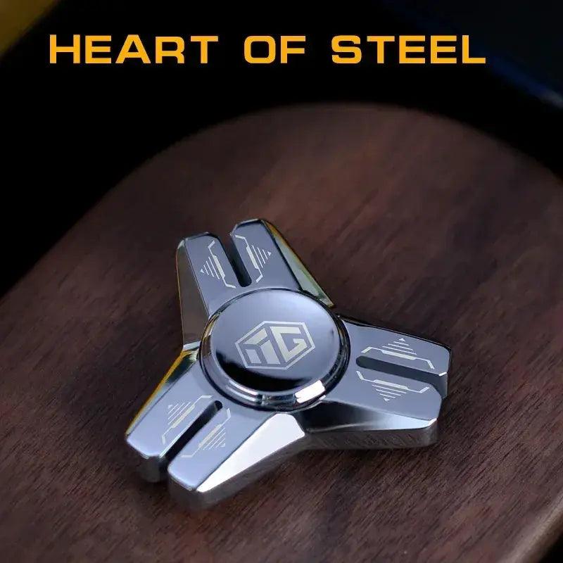  Calming Hand Spinner ThreeSided Steel Toyland EU -  ToylandEU™