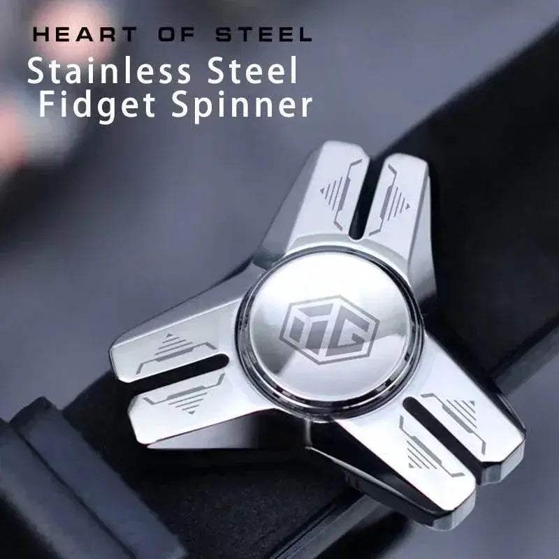  Calming Hand Spinner ThreeSided Steel Toyland EU -  ToylandEU™