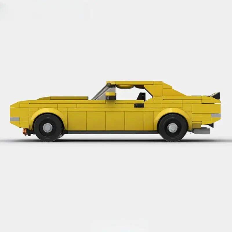 Camaro Z28 Classic Muscle Custom Lego Cars Minifigures Building Block Toys - Minifigure Toys