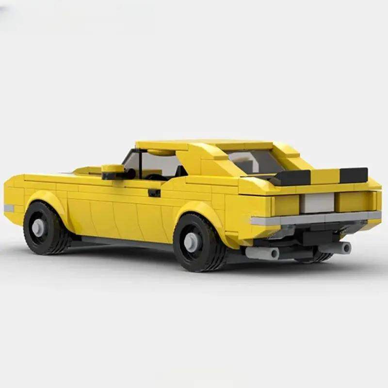 Camaro Z28 Classic Muscle Custom Lego Cars Minifigures Building Block Toys - Minifigure Toys