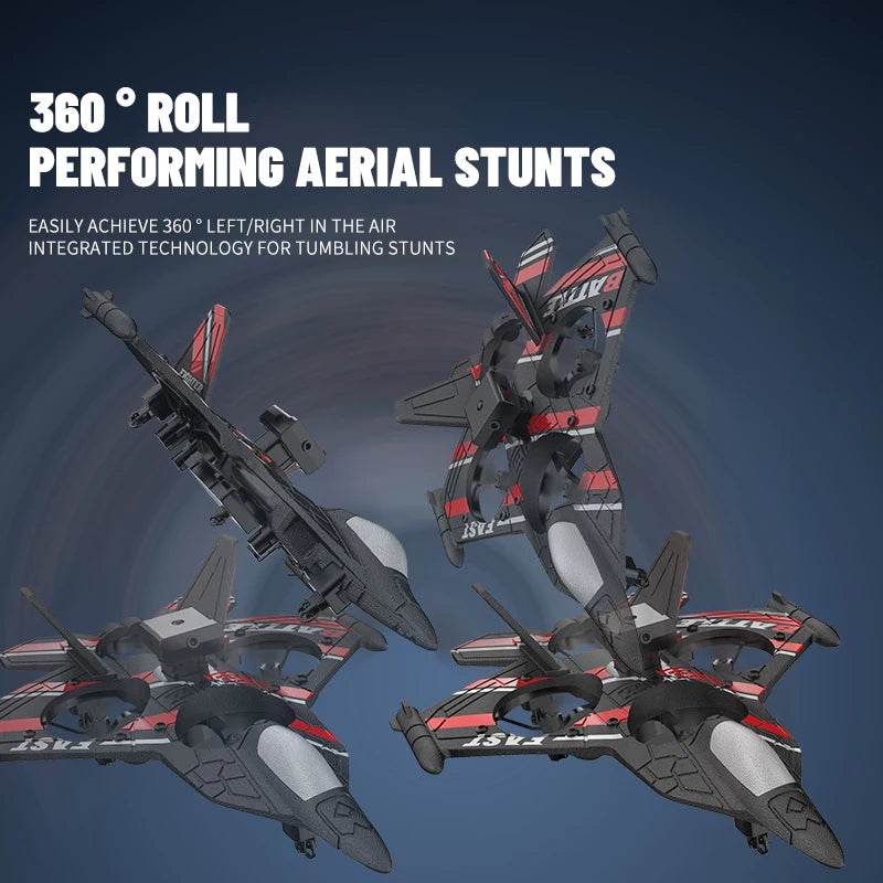 Camera RC Aircraft Obstacle Avoidance Fighter Foam Plane - ToylandEU