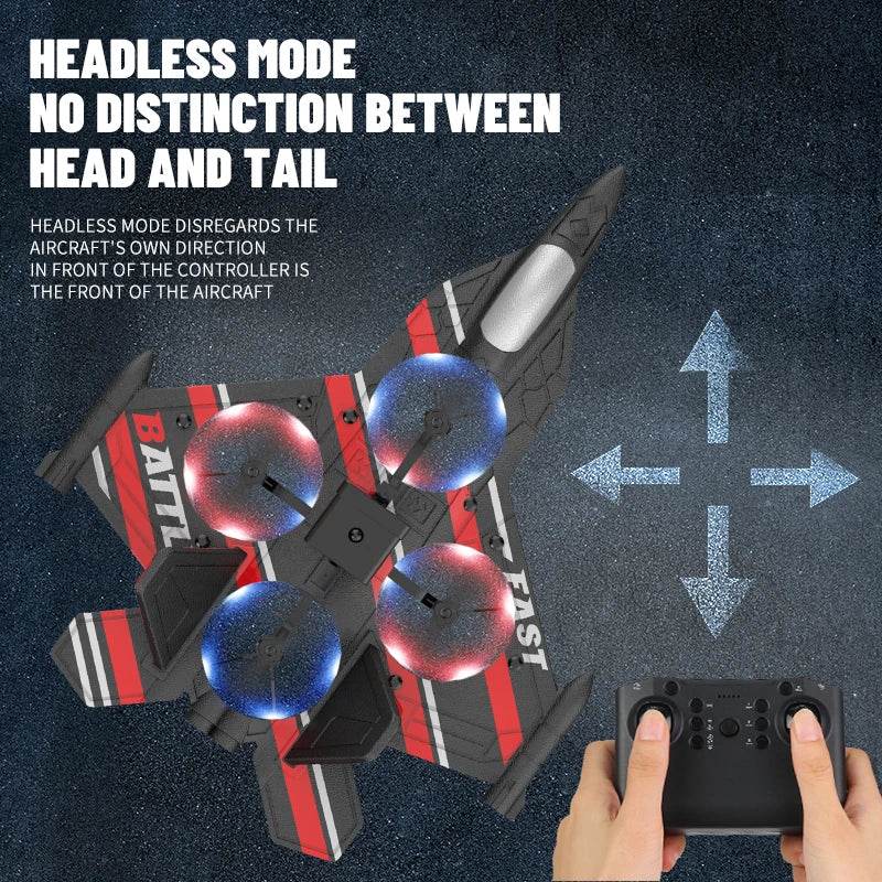 Camera RC Aircraft Obstacle Avoidance Fighter Foam Plane - ToylandEU