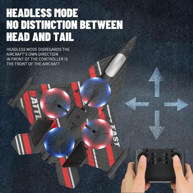  Camera RC Aircraft Obstacle Avoidance Fighter Toy Gift -  ToylandEU™