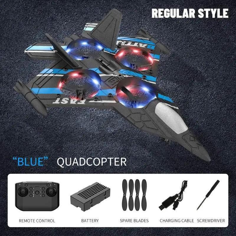  Camera RC Aircraft Obstacle Avoidance Fighter Toy Gift -  ToylandEU™