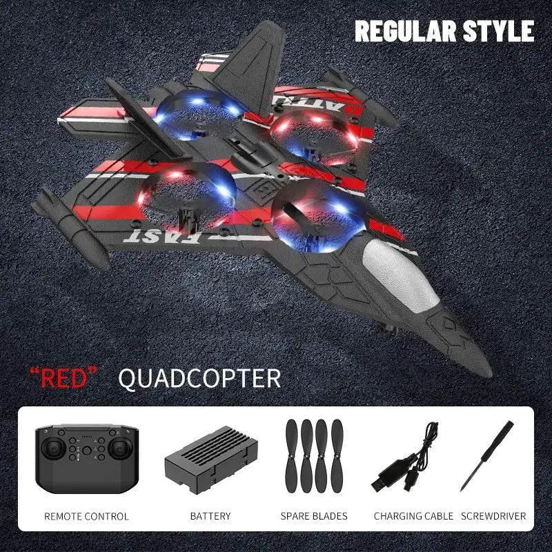  Camera RC Aircraft Obstacle Avoidance Fighter Toy Gift -  ToylandEU™