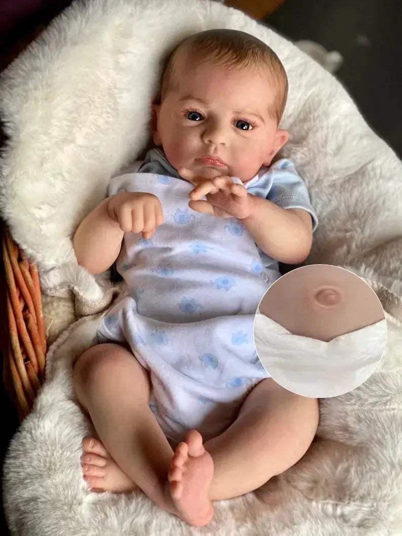  Cameron Reborn Doll 18 Inch Painted Hair Lifelike Baby -  ToylandEU™
