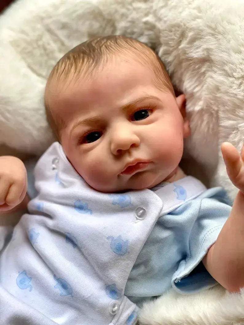  Cameron Reborn Doll 18 Inch Painted Hair Lifelike Baby -  ToylandEU™