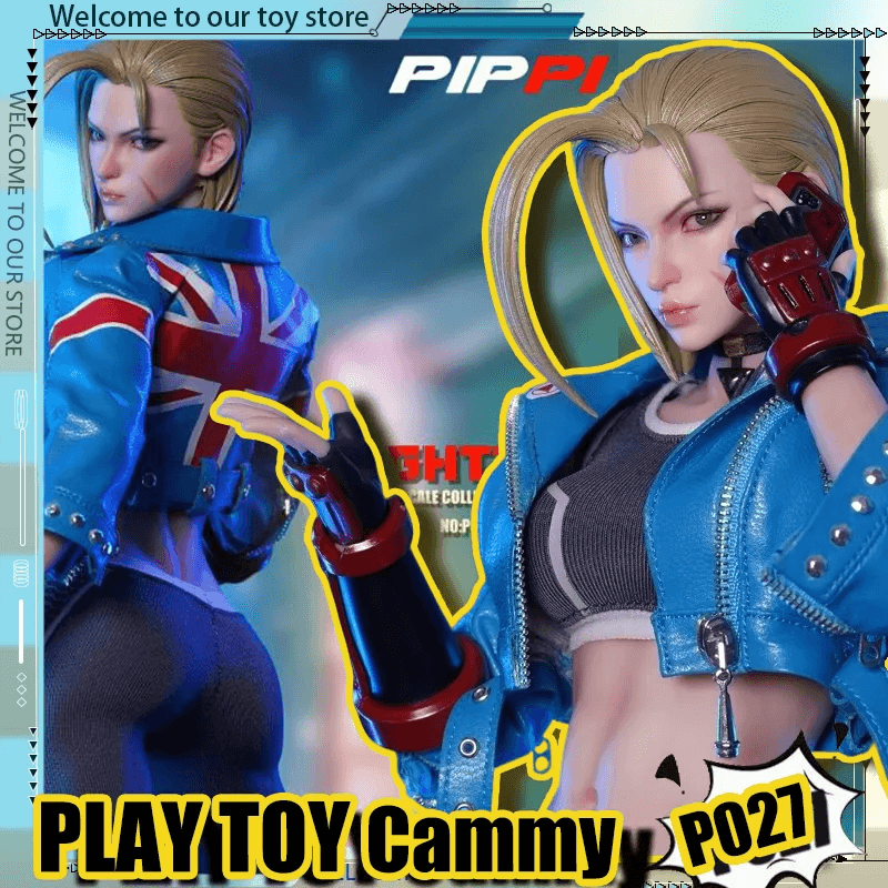  Cammy Action Figure | Movable Eyeballs | Toylandeu™ 
