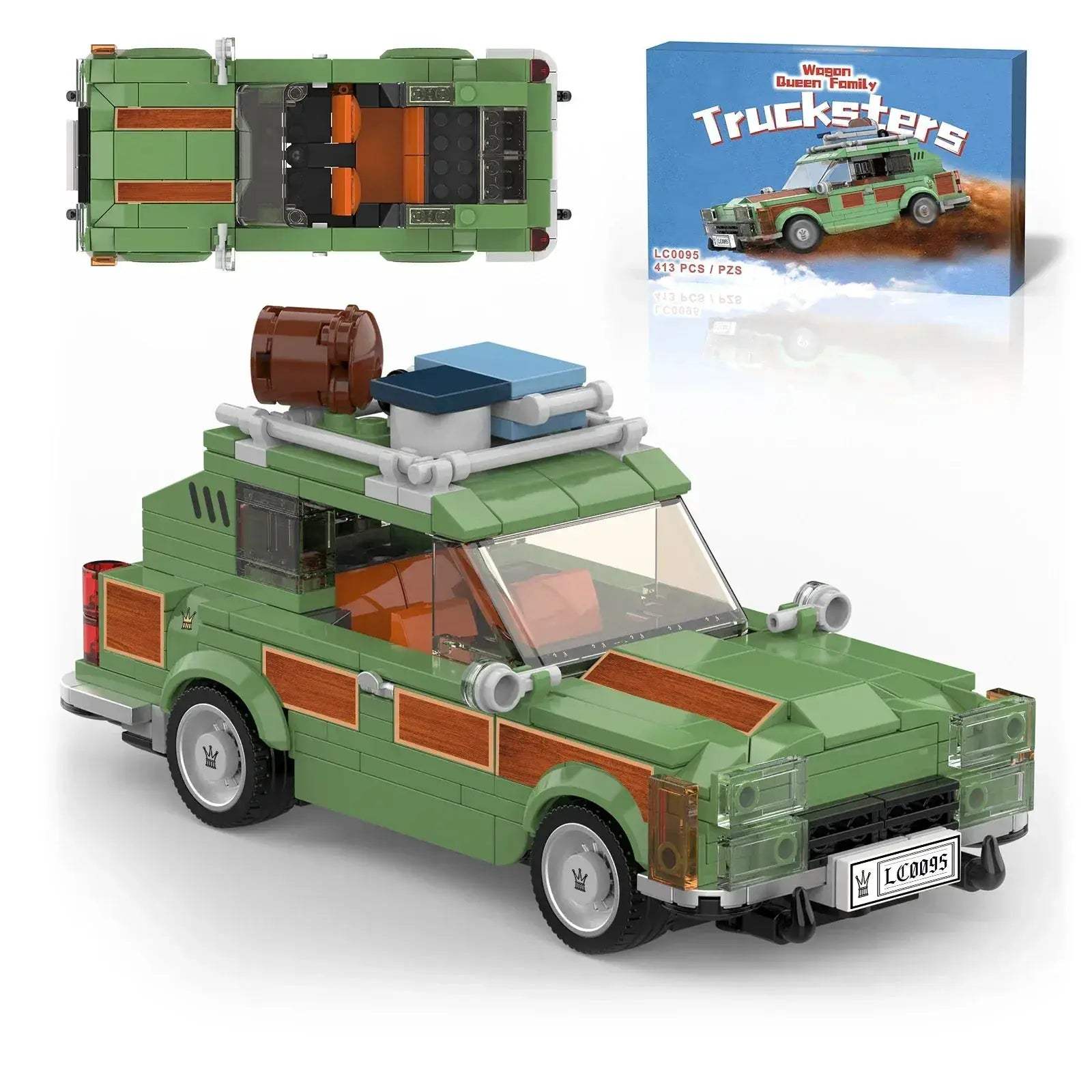 Camper Building Set 413 Pieces For Creative Family Fun - ToylandEU