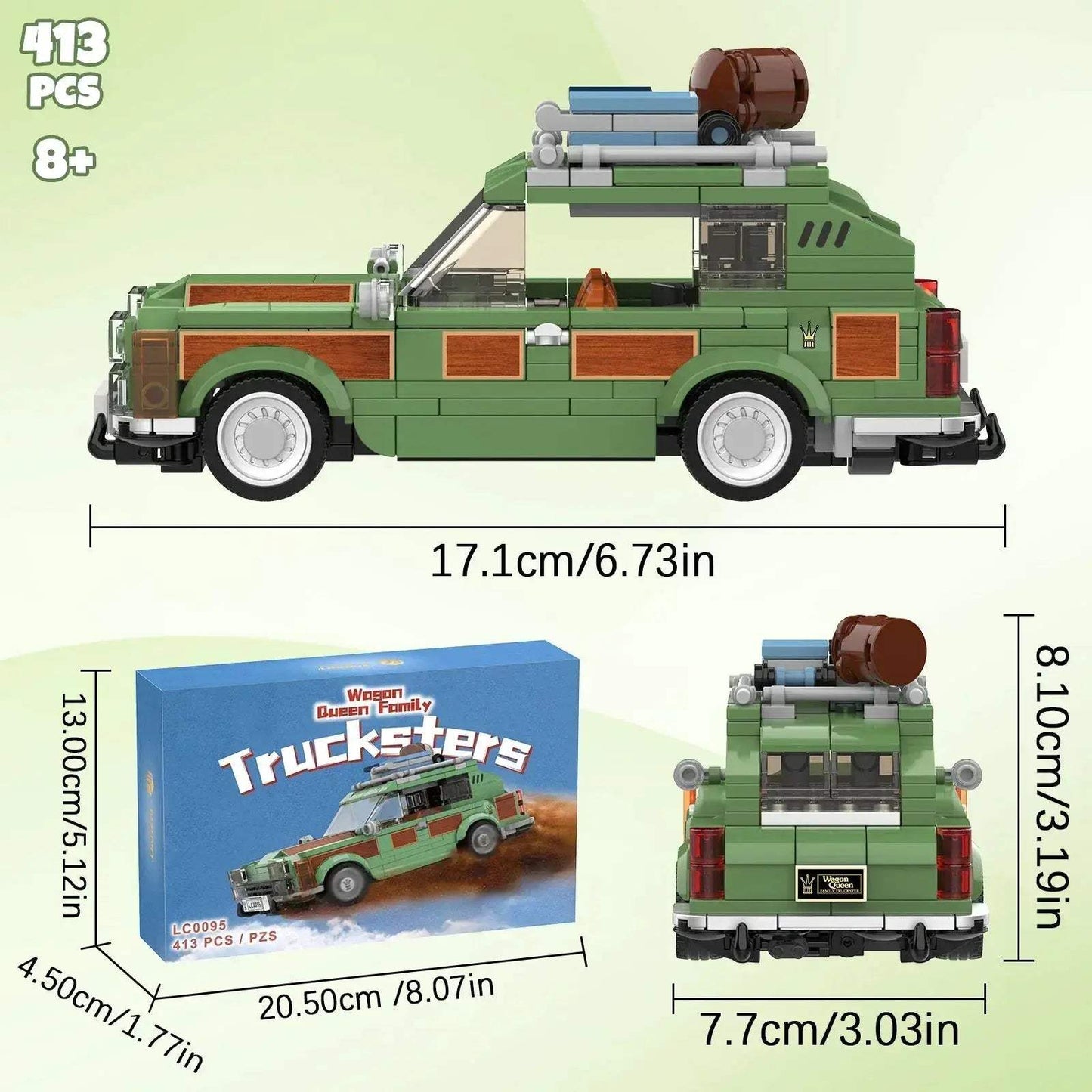 Camper Building Set 413 Pieces For Creative Family Fun - ToylandEU