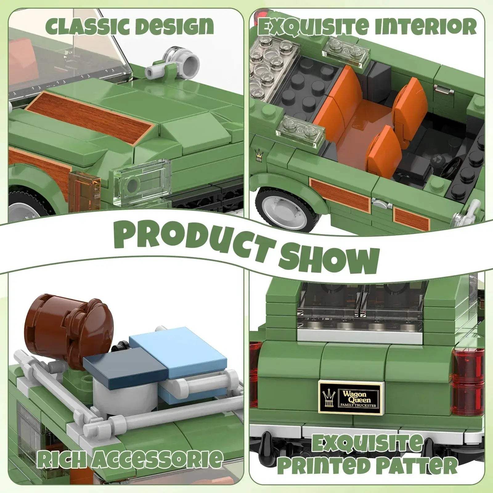 Camper Building Set 413 Pieces For Creative Family Fun - ToylandEU