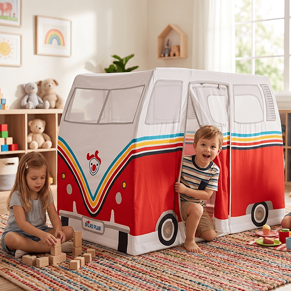 Camper Van Kids Playhouse Builds Social Skills For Kids