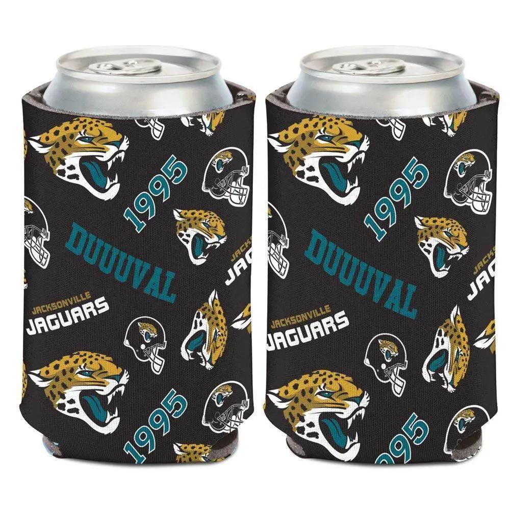  Jacksonville Jaguars Can Cooler Scatterprint Design 12 Oz -  ToylandEU™