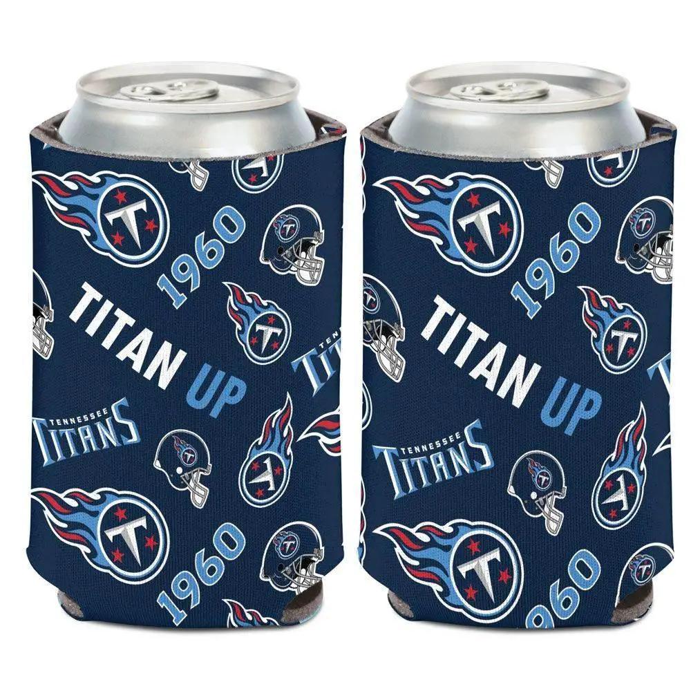  Tennessee Titans Can Cooler Scatterprint Design 12 Oz Foam -  ToylandEU™