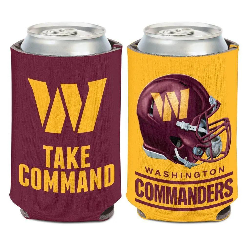  Washington Commanders Can Cooler Slogan Design 12oz -  ToylandEU™