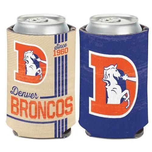  Denver Broncos Can Cooler 12oz Vintage Design Wincraft -  ToylandEU™