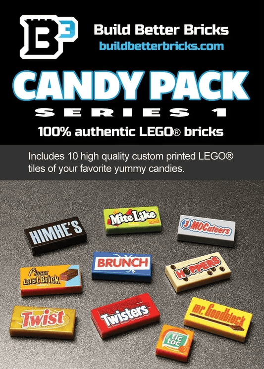 LEGO Printed Tiles Candy Pack Series 1 By B3 Customs - ToylandEU