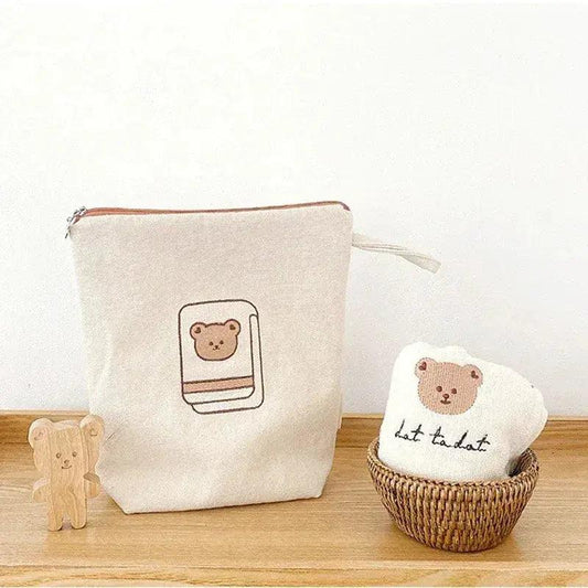  Canvas Diaper Storage Bag Waterproof Lining | OIMG -  ToylandEU™