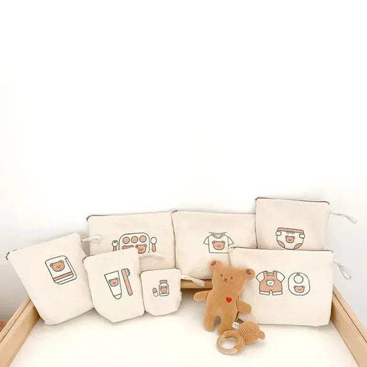  Canvas Diaper Storage Bag Waterproof Lining | OIMG -  ToylandEU™