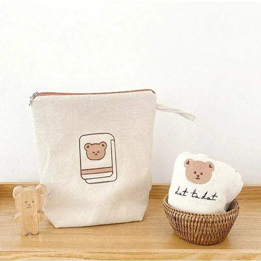  Canvas Diaper Storage Bag Waterproof Lining | OIMG -  ToylandEU™