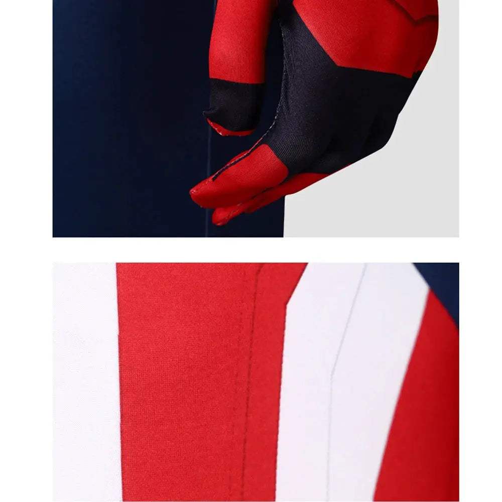 Captain America Costume Full Body Suit for Kids and Adults - ToylandEU