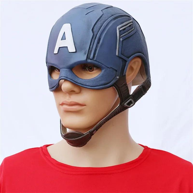 Captain America Latex Mask | Full Face | Toylandeu™