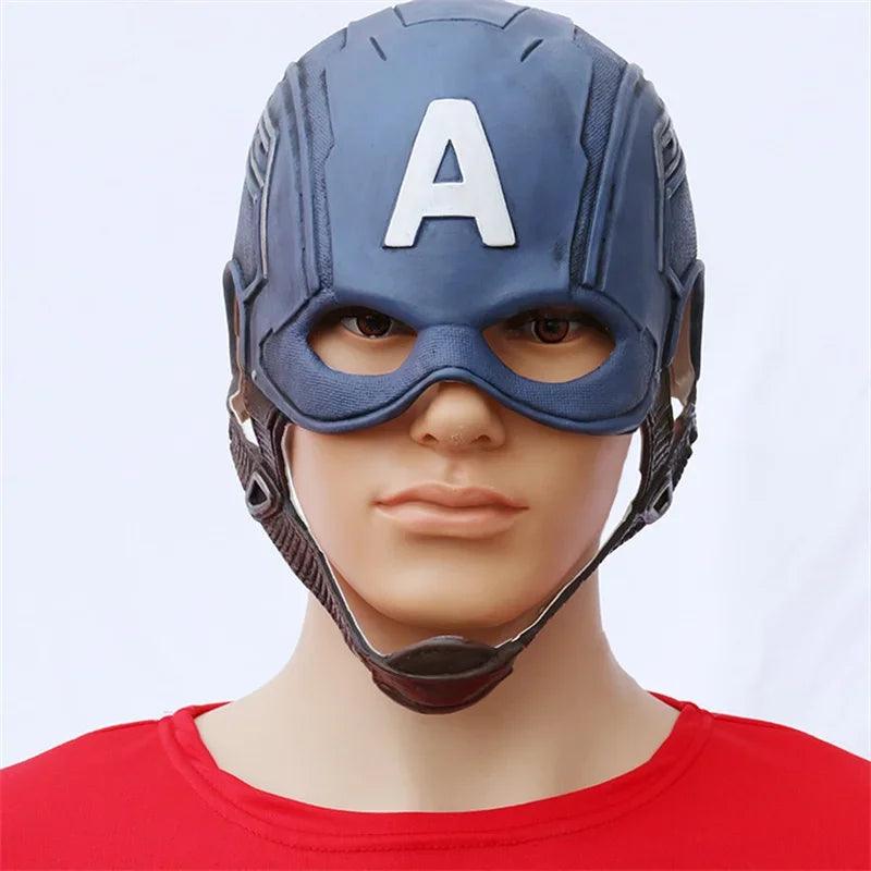 Captain America Latex Mask | Full Face | Toylandeu™