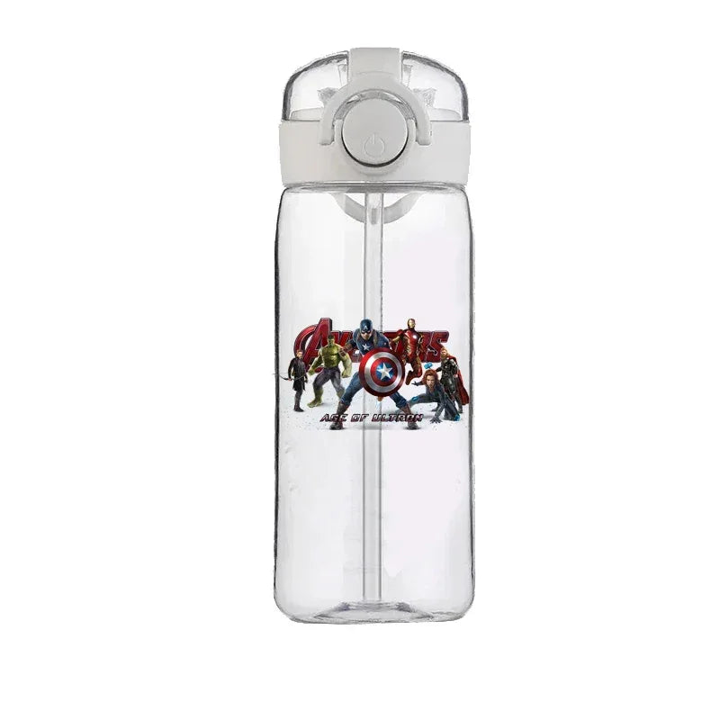 Captain America Marvel Straw Cup 400ML Portable Large Capacity - ToylandEU