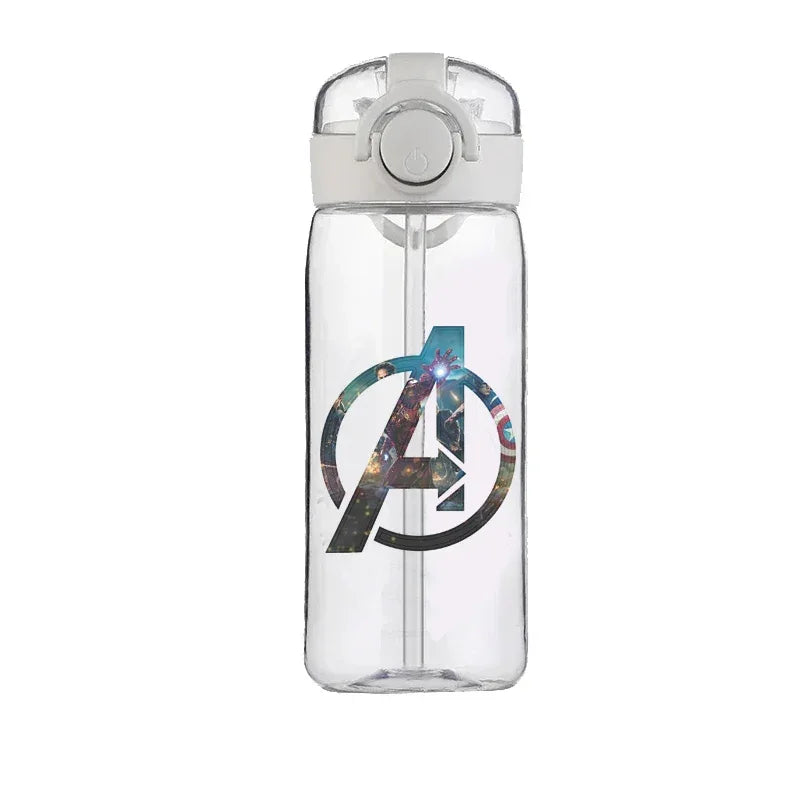 Captain America Marvel Straw Cup 400ML Portable Large Capacity - ToylandEU