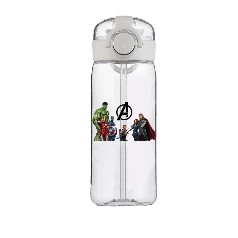 Captain America Marvel Straw Cup 400ML Portable Large Capacity - ToylandEU