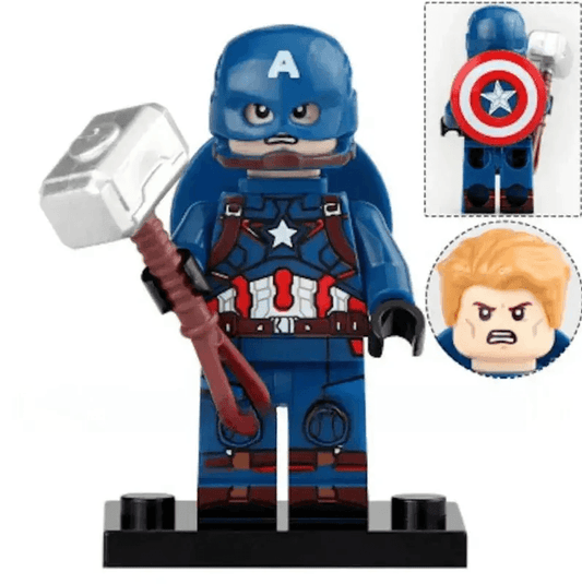  Captain America Minifigure Avengers Endgame Custom Made -  ToylandEU™